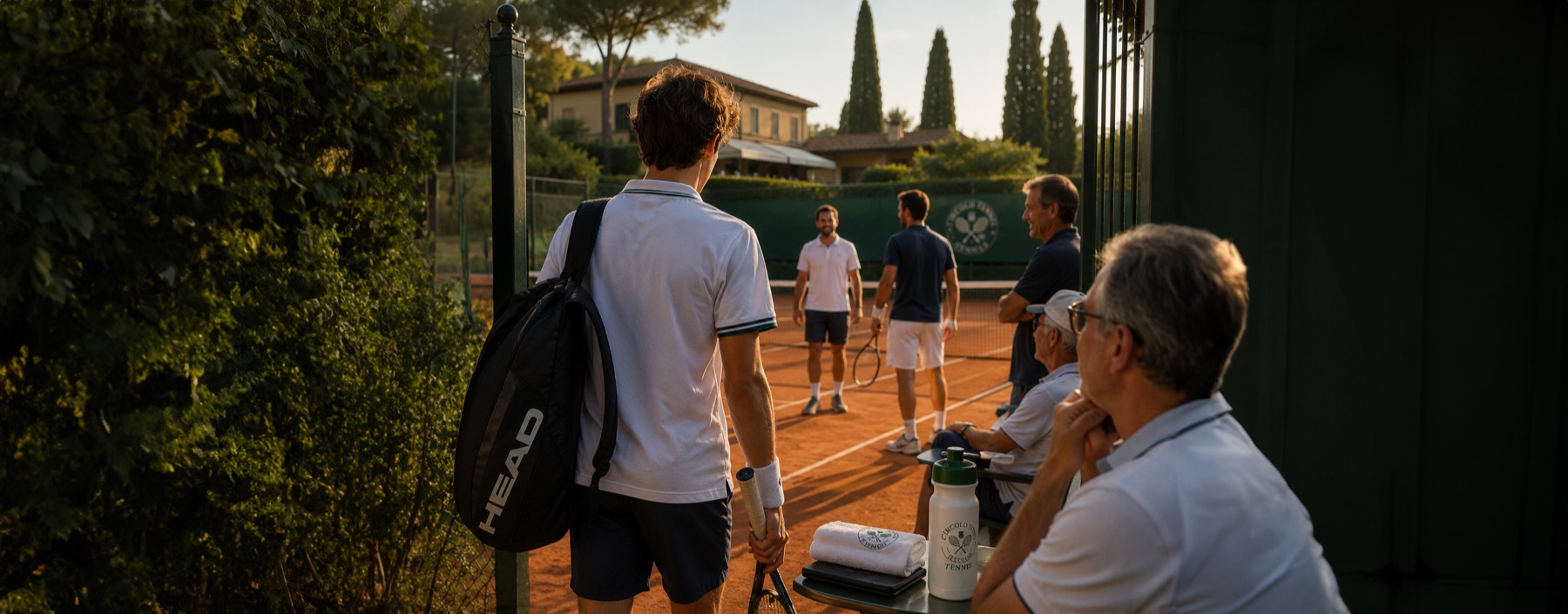Bon Ton da Campo: le regole non scritte per sopravvivere (e farsi rispettare) nel club di tennis