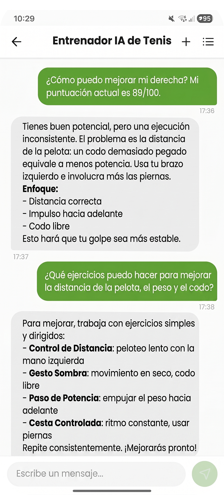 Entrenador IA